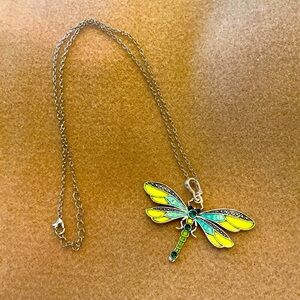 Beautiful Dragonfly Necklace! 24”
Brand New!